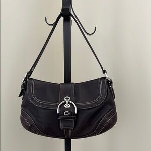 Coach Brown Leather Shoulder Bag